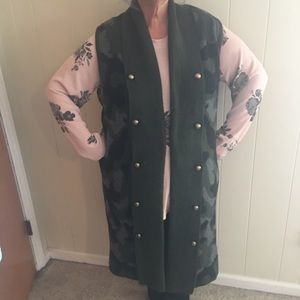 Lane Bryant Camouflaged Sweater Vest size 22/24